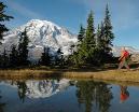 Mount Rainier Hiker